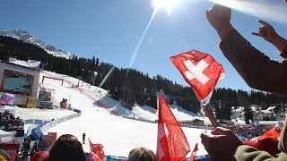 Vierersesselbahn Heimberg im Skigebiet Lenzerheide [upl. by Jakie]