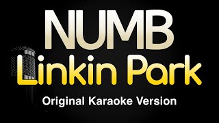 NUMB  Linkin Park Karaoke Songs With Lyrics  Original Key [upl. by Watters376]