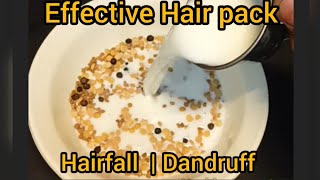 100 Hairfall control pack Pure herbal  முடி உதிர்தல் மற்றும் பொடுகுத் தொல்லைக்கு ஒரே தீர்வு [upl. by Tersina]