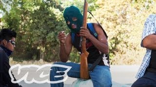 Mexican Vigilantes Stand Up Against Crime [upl. by Alrahs]