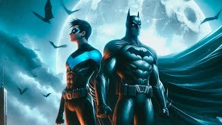 How lore accurate Batman and Nightwing would fight [upl. by Elfie301]