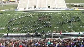 Goddard High School Marching Band Performance at Broken Arrow 2009 [upl. by Eirrek]