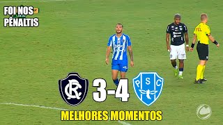 Remo 1 3x4 1 Paysandu  Melhores Momentos  COMPLETO  Copa Verde 2024 [upl. by Adamsun]