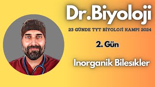 İnorganik Bileşikler  23 Günde TYT Biyoloji Kampı yks2024  9 Sınıf [upl. by Aikahc]