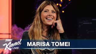 Marisa Tomei on Growing Up in Brooklyn TrickOrTreating amp Playing a Tugboat Captain [upl. by Haldas]