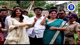 Shilpa Shetty Navneet Rana Rajpal Yadav dance in Dahihandi at Amrawati Maharashtra 10 September 2023 [upl. by Adnoek]