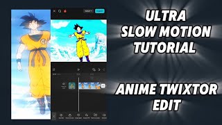 How To Make Slow Motion In Capcut  Anime Ultra Slow Motion  edit capcut viralvideo [upl. by Ssegrub]