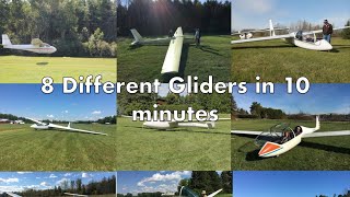 8 Different Gliders In 10 Minutes [upl. by Humpage]