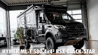 HYMER MLT 580 4x4² RSX quotBLACKSTARquot [upl. by Kendre]