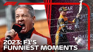 The Funniest Moments Of The 2023 F1 Season [upl. by Tiraj]