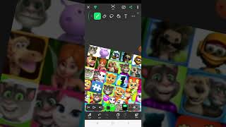 Talking tom run games compilation part1❓ lets see  shorts talkingtom tomgoldrun [upl. by Ahsitam608]