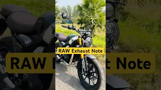 RAW Exhaust Note Triumph Scrambler 400X triumph trending scrambler motovlog motorcycle explore [upl. by Anilave]