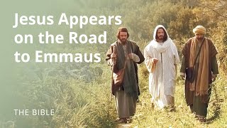 Luke 24  Christ Appears on the Road to Emmaus  The Bible [upl. by Nimrak79]