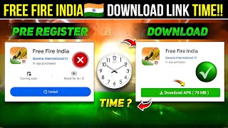 FREE FIRE INDIA🇮🇳 Today Launch Time Play store🔥 NEW FREE FIRE INDIA🇮🇳 OPEN🔥 STORE GAMING [upl. by Neo]