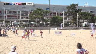 WCBU 2017  Singapore vs Poland  Open  Ultimate frisbee [upl. by Notsruht]