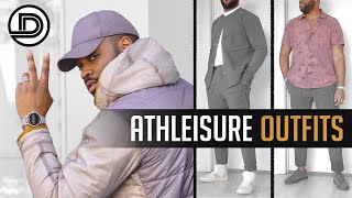 ATHLEISURE OUTFIT IDEAS » lululemon Mens Try On Haul [upl. by Ittak]