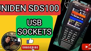 UNIDEN SDS100  TWO USB SOCKETS [upl. by Jemena637]