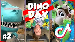 TikTok Dino Day 2  Dinosaur Compilation  This is TikTok [upl. by Awra]