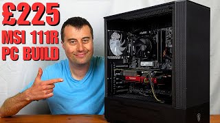 £225 MSI MAG FORGE 111R PC Build  Ryzen 5 1600 amp GTX 980 [upl. by Dowd]