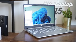 HP 15 Laptop 2022 Review and Unboxing  Intel 12th Gen [upl. by Miarhpe816]