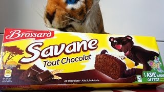 Gateaux Savane Tout Chocolat Brossard  Produit Français [upl. by Leaffar]