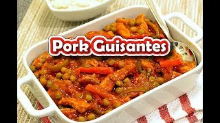 Pork Guisantes Recipe  How to cook Pork Guisantes [upl. by Mckenzie]