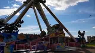 Pleasureland Southport  Frisbee  Off Ride POV Coaster World [upl. by Anirba]