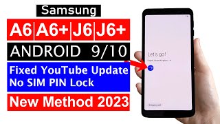 Samsung A6A6J6J6 FRP BYPASS with New Ease Trick 🚀 2023 Without Computer [upl. by Oram]