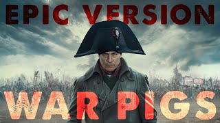 WAR PIGS  Black Sabbath  EPIC VERSION  Napoleon 2023 Trailer Music [upl. by Rosemarie973]