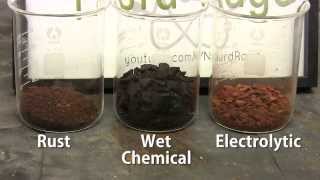 Make Iron Oxide for Thermite [upl. by Seligmann]