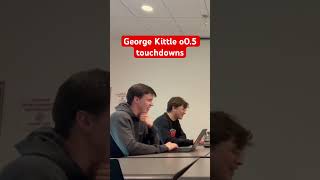 Zo doubles down on his Kittle touchdown bet podcast sportspodcasts sportsbettors sportspodcast [upl. by Darda]