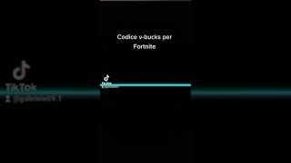 Codice Fortnite per riscattare i VBucks A 320 follower nuovo video [upl. by Audette]