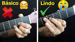 Acordes LINDOS e FÁCEIS para você usar em suas músicas  Aula de violão [upl. by Aleda]