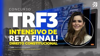 CONCURSO TRF 3 NOÇÕES DE DIREITO CONSTITUCIONAL Nathália Masson [upl. by Bekah244]