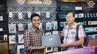 Unboxing Asus TUF A15 Gaming Laptop – Happy Customer at MC Solution BD Bangladesh [upl. by Sorkin]