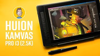 Huion Kamvas Pro 13 25k Review [upl. by Berlin]