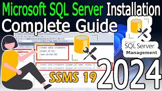 How to Install SQL Server 2024  SQL Server Management Studio in 2 minutes [upl. by Chane]