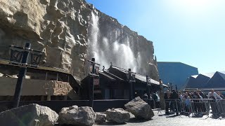 Valhalla On Ride POV Blackpool Pleasure Beach [upl. by Ihcehcu]