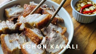 Air Fryer Lechon Kawali  Crispy Filipino Pork Belly Recipe [upl. by Cerell]