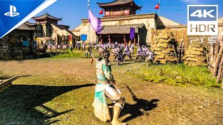 PS5 Gameplay ❯ Dynasty Warriors 9 EMPIRES Gameplay  Officer Zhao Yun ❯ 4K 60fps HDR [upl. by Aihselef]