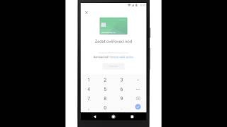 Google Pay Ověření karty [upl. by Edlun]