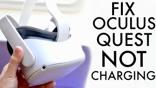 How To FIX Oculus Quest 2 Not Charging [upl. by Engenia]