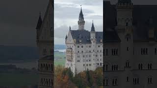 Neuschwanstein Castle Aka Disney castle Germany  Füssen love daily shorts fairytalecastle [upl. by Ailimaj897]