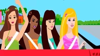 BARBIE  Barbie Car Fun  English Episode Full Game  BARBIE Game for Children [upl. by Hsirap]