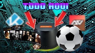 EUSKALTEL DECO 4K  ANDROID TV BOX  PELICULAS Y FUTBOL EN NUESTRO DECO 4K [upl. by Clarinda]