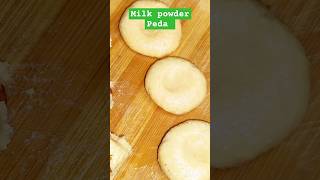 Milk Powder Peda  Milk powder Milk cake  Milk powder recipes shorts shortsfeed ytviral [upl. by Mirilla]