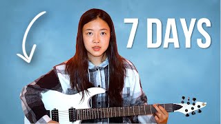 Can I Learn to Play the Electric Guitar in 7 Days [upl. by Nacnud]