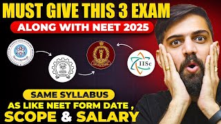 Must Give this 3 Exam Along with NEET 2025  Exam other than NEET PCB  NEET 2025 latest News Today [upl. by Akcirehs]