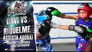 Davi vs Riquelme  PBoxe 10 [upl. by Aniuqal402]