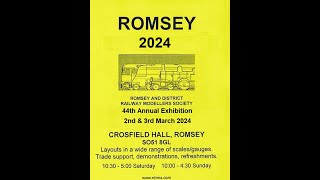 Romsey Model Railway Exhibition 3 March 2024 [upl. by Bunny570]